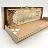 Cardboard box for honey room frame