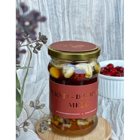 Орехи и клюква в мёде, 330 г