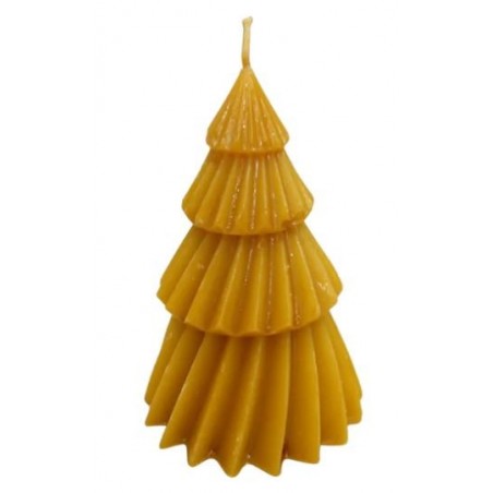 Bišu vaska svece "Ziemassvētku eglīte"