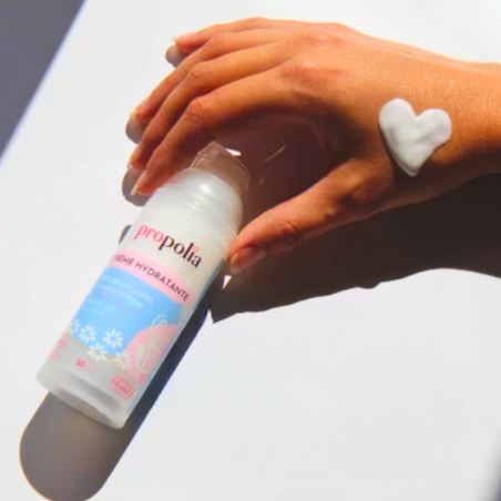 BIO mitrinošs krēms sausai un jutīgai ādai ar medu, rudzupuķē, jojobu un vīģēm, 50ml