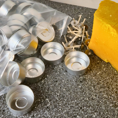 Tea light candle molds, 30 pcs