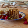 Honey with raspberries, 50 g
