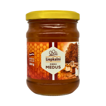 Liepkalni dažādu ziedu medus, 350g